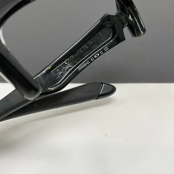 Oakley Quarter Jacket OO9200-01 Sunglasses Black Half Wrap Frame NoLenses